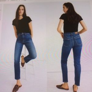 Madewell Stovepipe High Rise Crop Jeans 28P